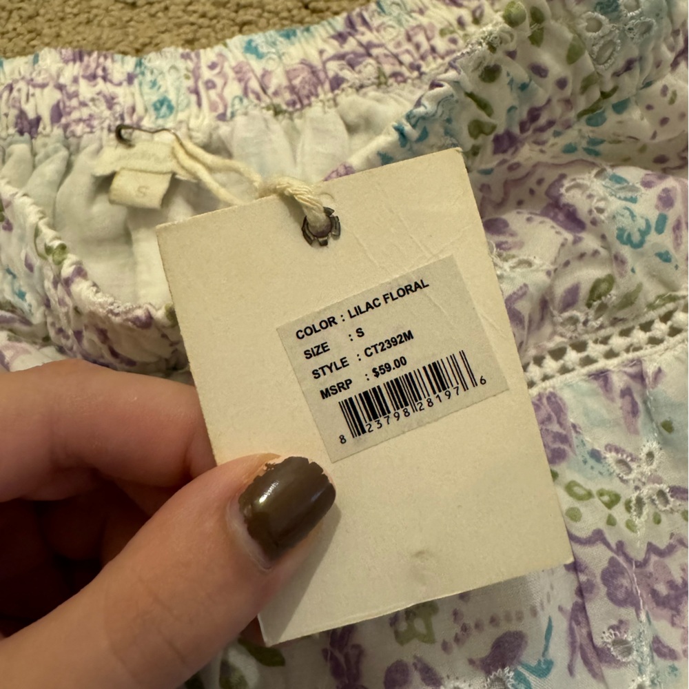 Jennifer & Grace Floral Eyelet Skirt - Picture 6 of 6